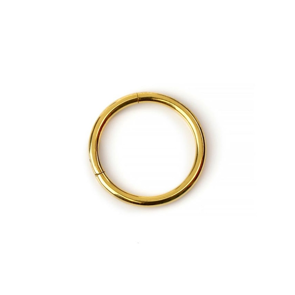 24k Yellow Gold Plated Titanium Clicker